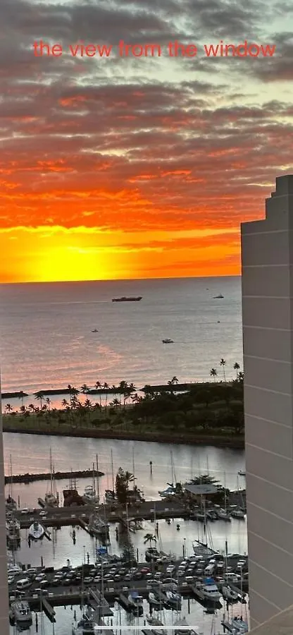 Waikiki High-Rise Sea View Free Parking Aparthotel Honolulu